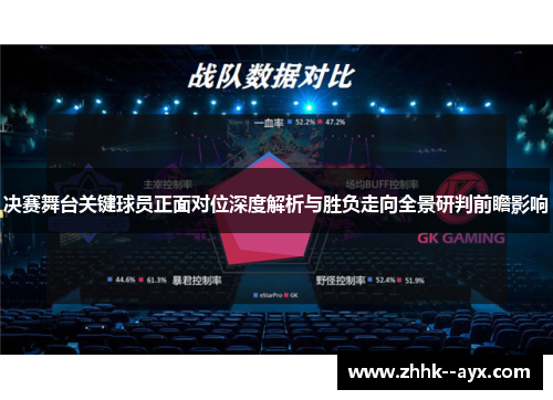 决赛舞台关键球员正面对位深度解析与胜负走向全景研判前瞻影响